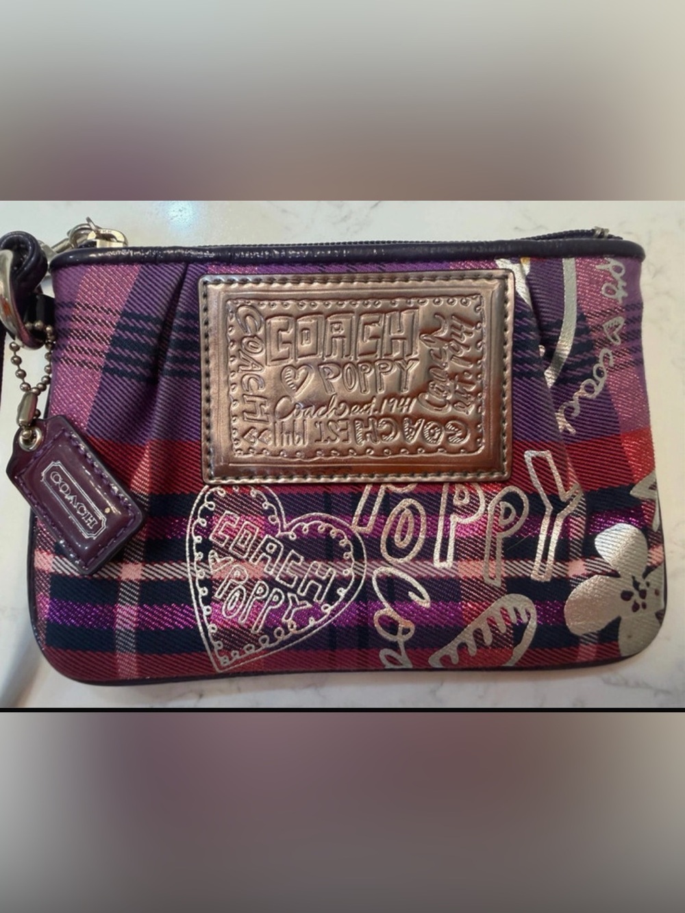 Y2K Coach Poppy Wristlet